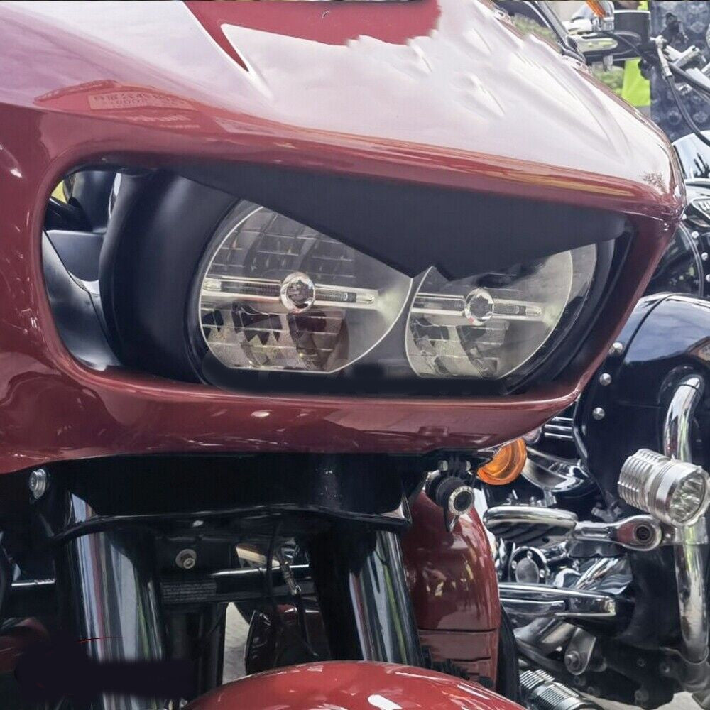 Chrome headlight brow trim for Harley Touring Road Glide 2015 - 2022 - n