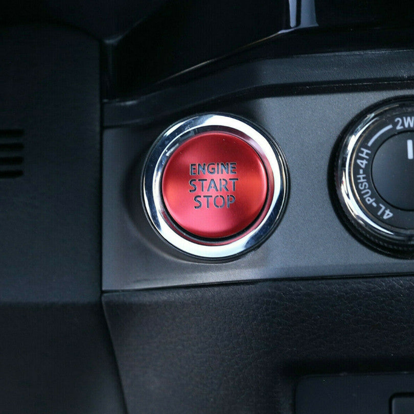 Fit For Tacoma 2016-23 Engine Start Stop Button Cover Trim Engine Switch v