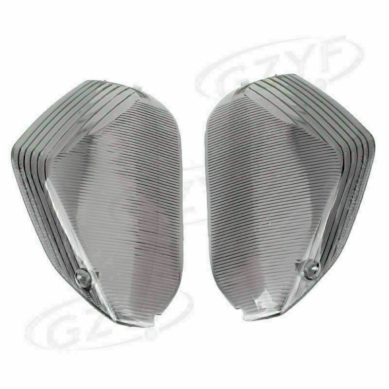 Rear Smoke Turn Signals Indicator Blinker Lens for Kawasaki ZX14R 2006-07