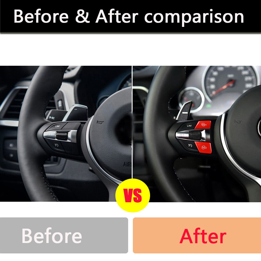Car Steering Wheel M1 M2 Mode Button for BMW M3 M4 M5 M6 X5M X6M F10 F15 F16 F30