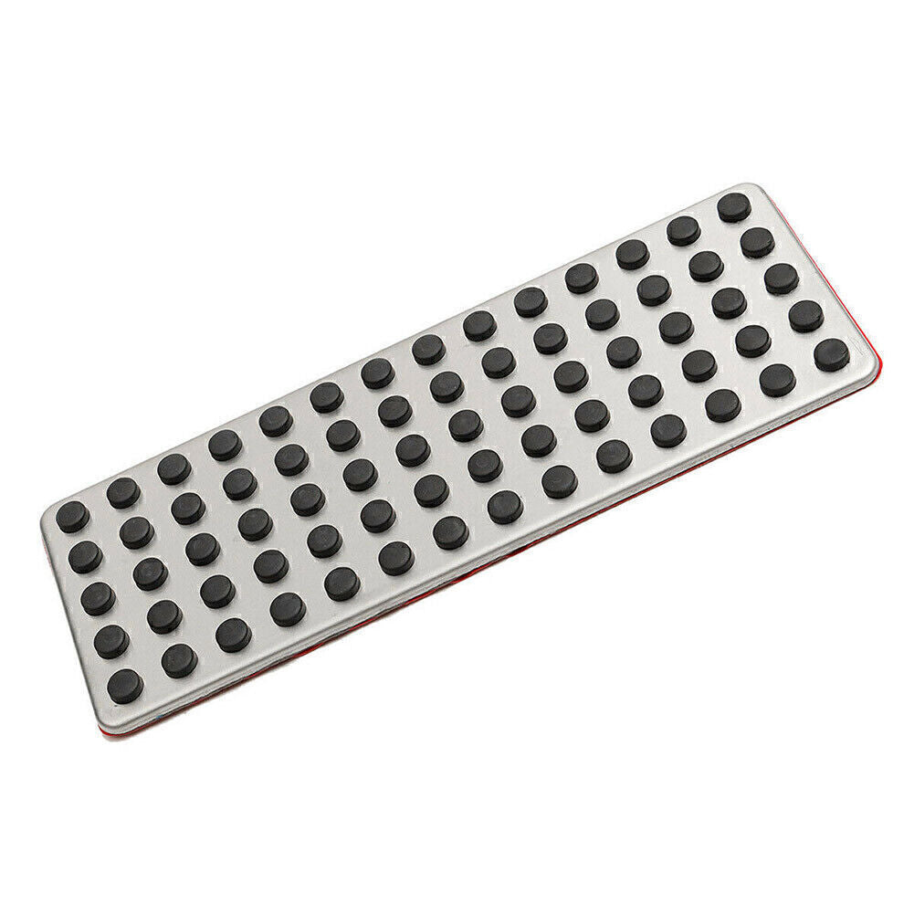 Non Slip Foot Rest Plate No Drill Footrest Pedal Cover Fit for Mercedes-Benz GLA/GLB