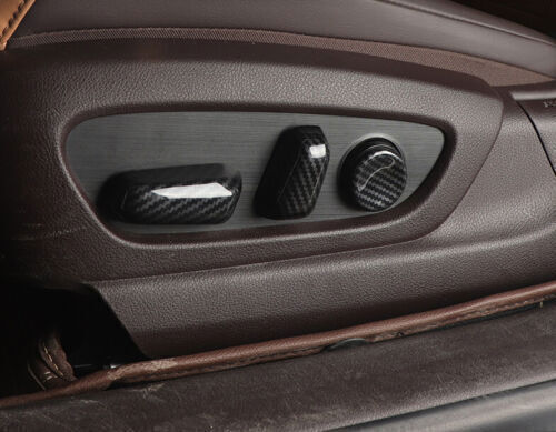 Red Carbon Fiber Door Speaker Side Panel Cover Trim For Taycan 2019-2022 v