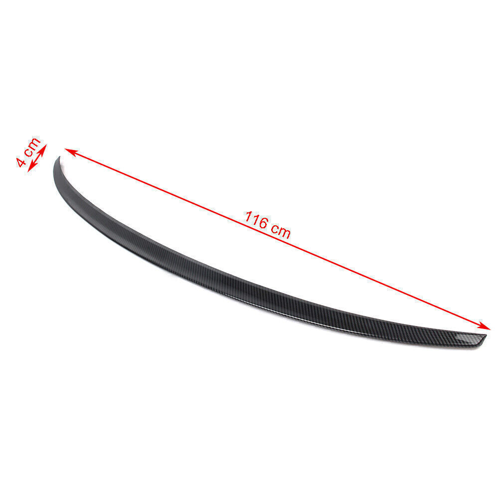 Car Roof Spoiler Wing Rear Trunk Spoiler Fit for AUDI A3 2014-2019 Carbon Fiber