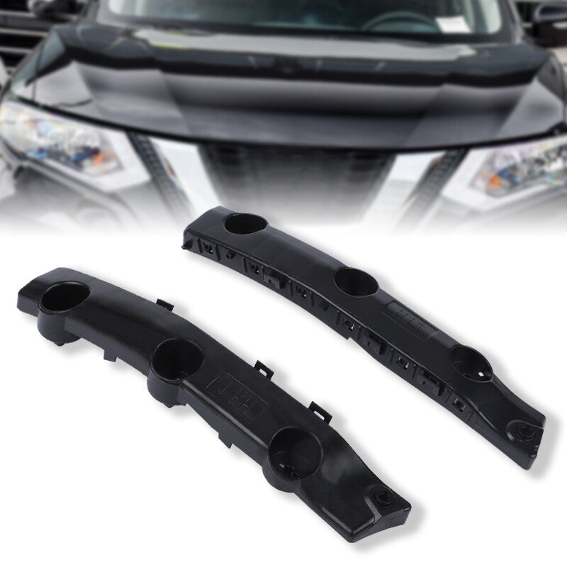 Front Bumper Support Retainer Brackets 2pcs Fits for Nissan Rogue SUV 2014-2019
