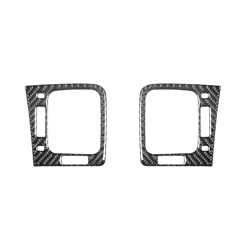Carbon Fiber Light Eyebrow Decorative Trim Cover For 3 F30 2013-2019 v