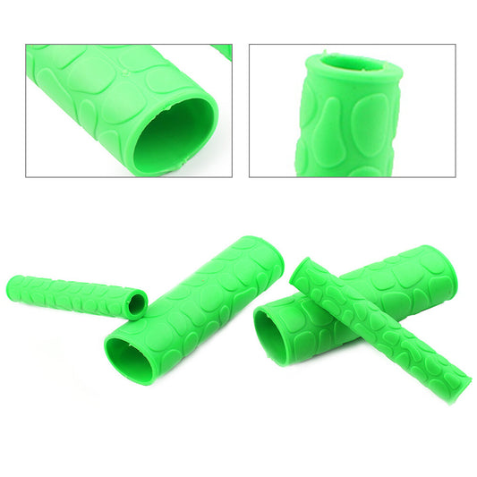 2x Practical Motorcycle Hand Grips Dirt Bike Soft TRP Handle Bar Handbrake Cover Q