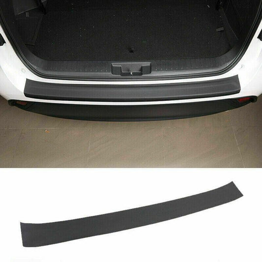 Leather Black Trunk Skid Plate Protective Film for Toyota Highlander 2020-2024