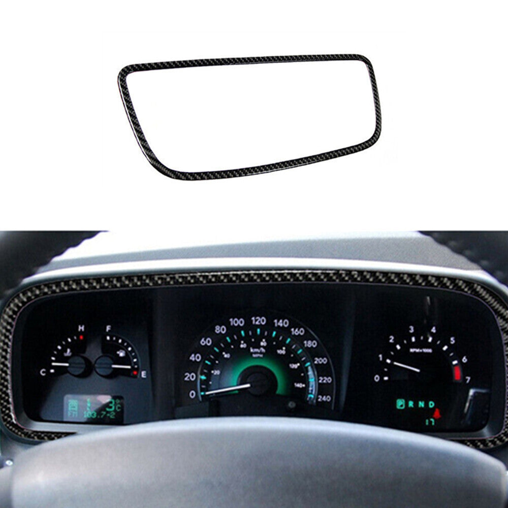 Carbon Fiber Interior Dashboard Frame Cover Trim for Dodge Journey 2009-2010 SXT