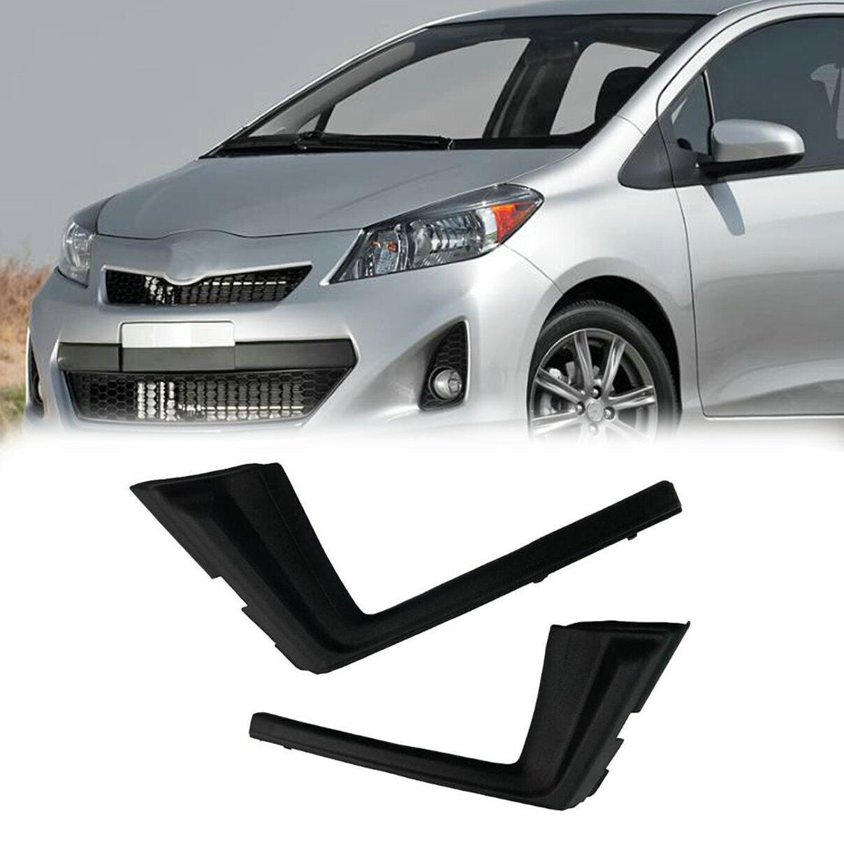 for Toyota Yaris 2012-2014 front windshield side cowl extension cover