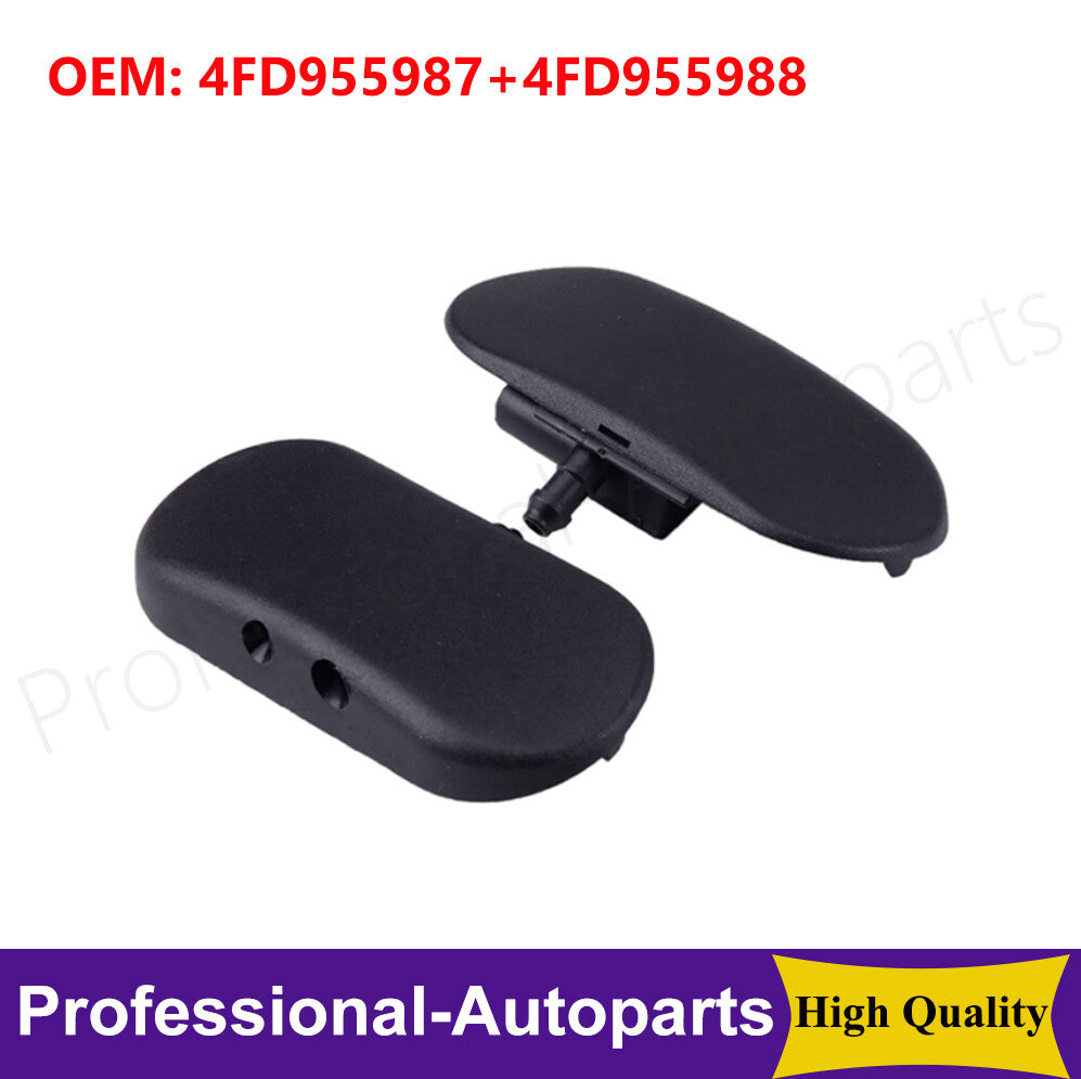 1Pair Left+Right Heated Windshield Washer Spray Nozzlefor Audi A2 A3 for A4 S4 for A6 for A8 Q