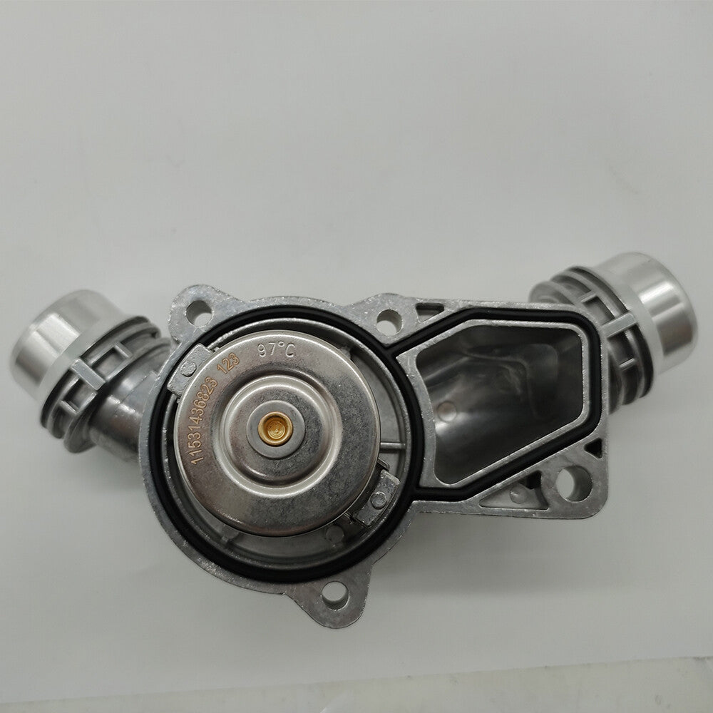 Aluminum Engine Cooling Water Thermostat Assembly for BMW X5 X3 Z3 Z4 330I 525I Q