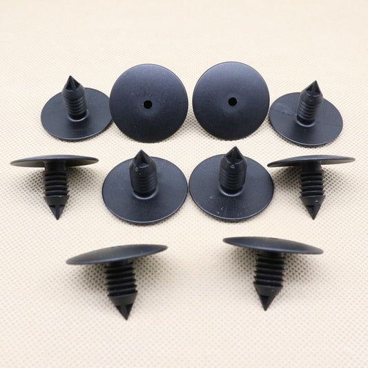 10-Piece Set of Anti-collision Wheel Arch Liners, Splash Protective Decorative Clips for Renault 7703077225