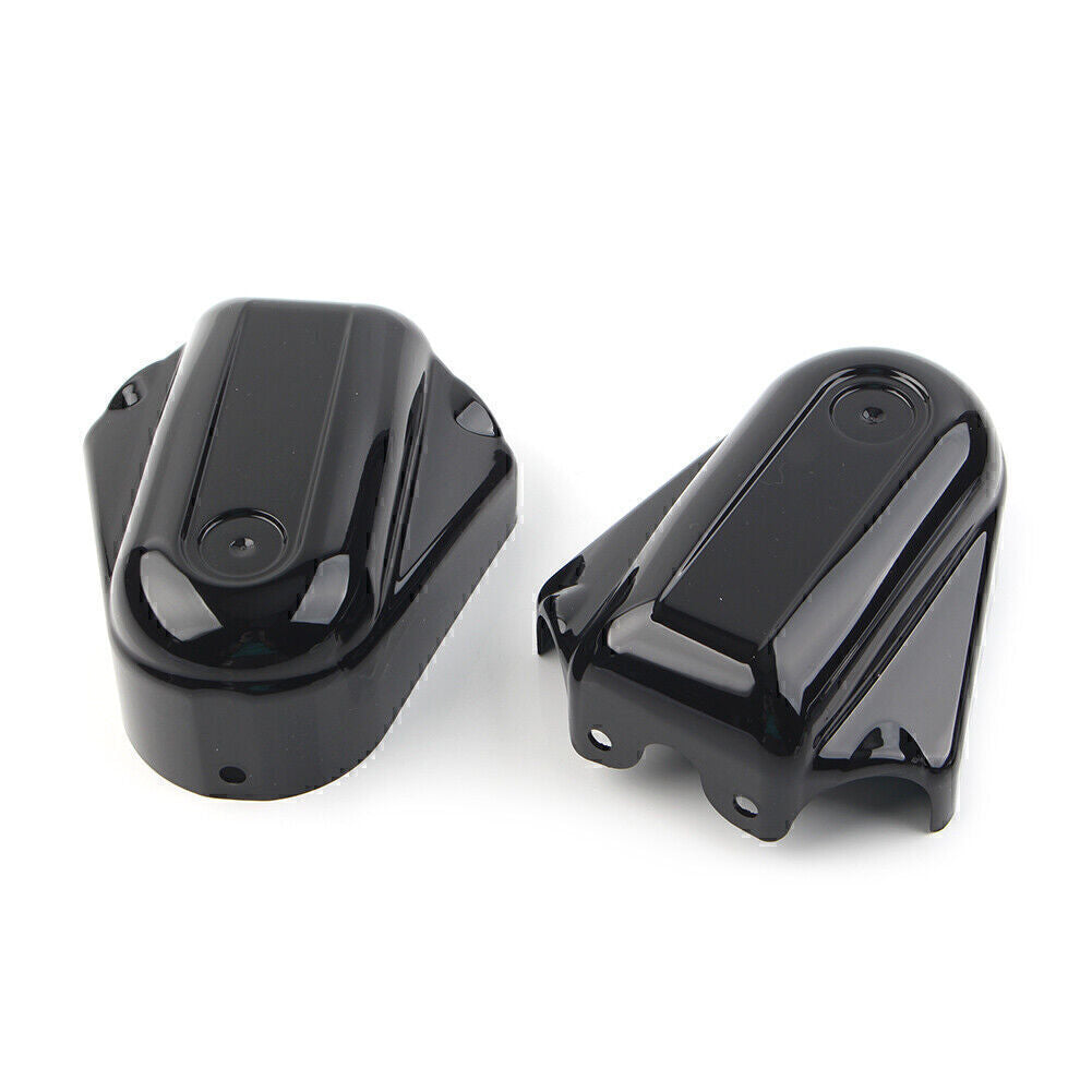 Motortcycle Rear Axle Cover Swingarm Caps Black Fit for Harley Softail 2008-2017 16 Q