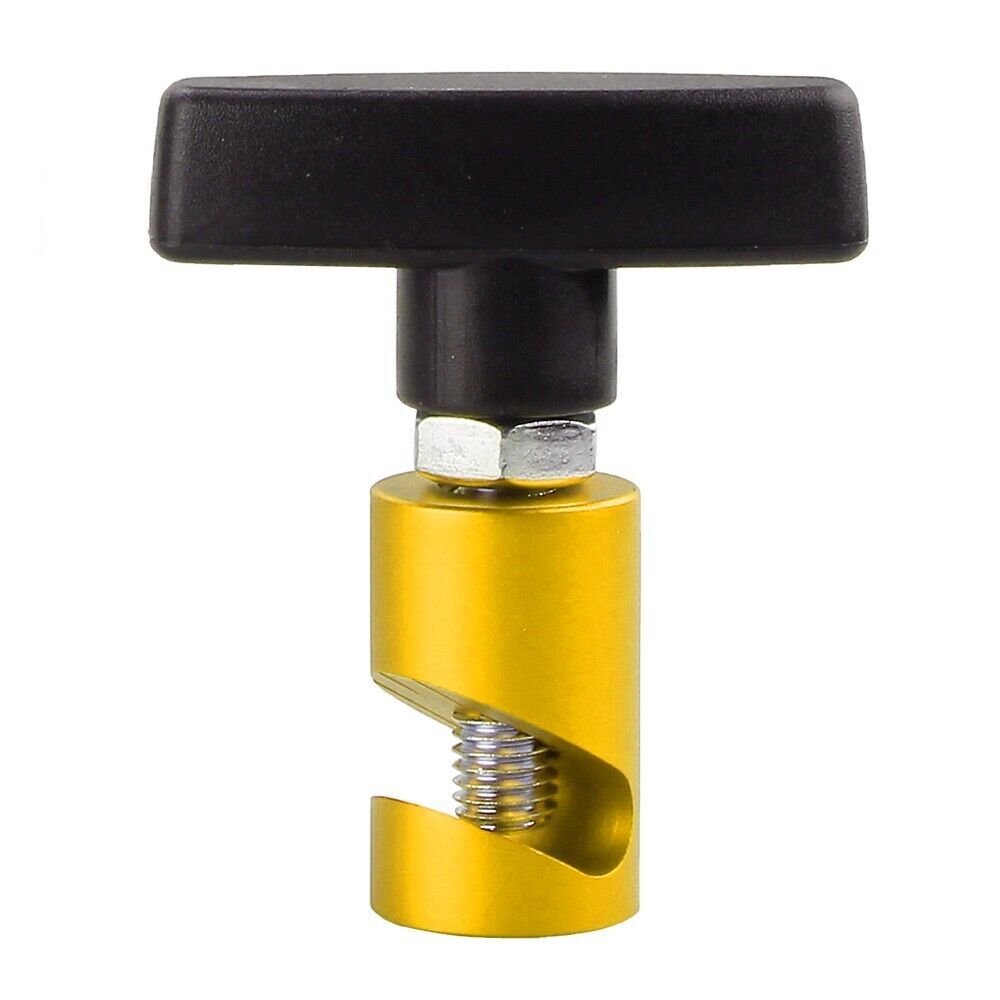 1X Gold Automotive Hood Car Lift Rod Support Clamp Shock Strut Stopper Retainer