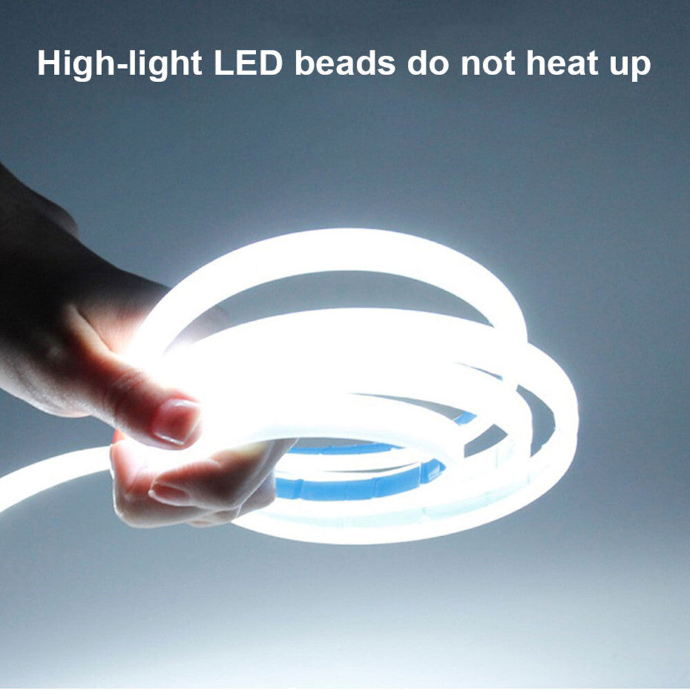 Car for SUV Hood Daytime Running Light Strip Flexible LED Decorative Atmosphere Lamp Q