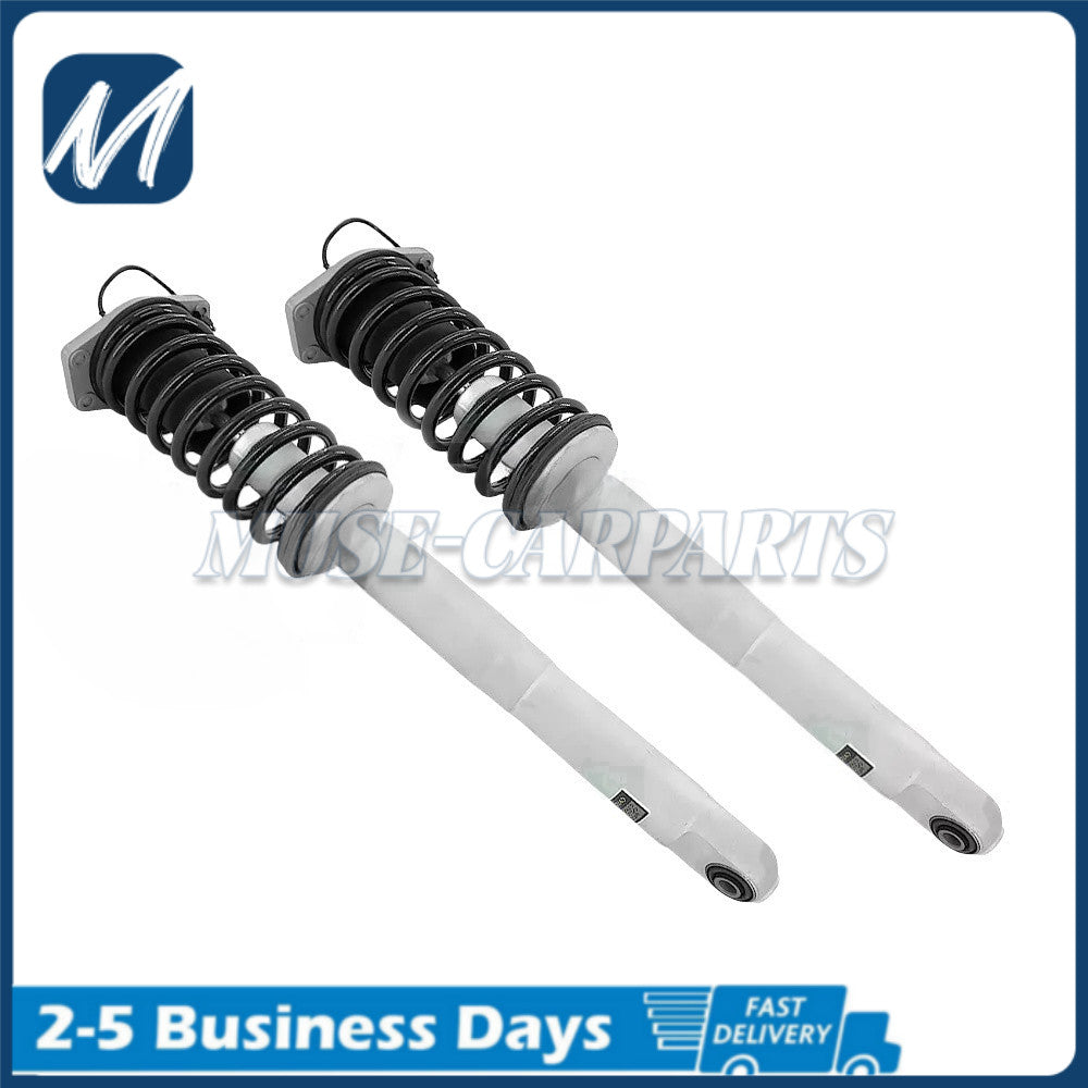 pair of rear L+R shock absorber strut assemblies with electric adjustment for the for Lincoln MKZ 2013-20 Gasoline.