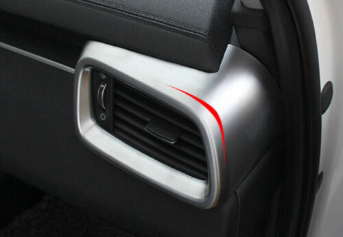 for Kia Sorento 2016-2020 Silver Console Dashboard Side Air Vent Cover Trim 2X