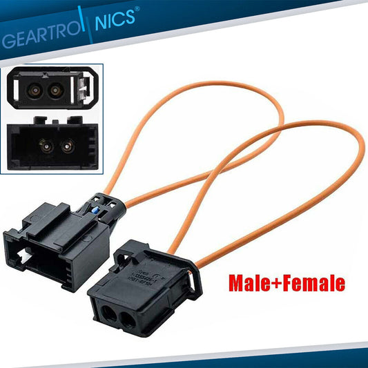 MOST fiber optic loop bypass MALE  FEMALE kit adapter Fits for BENZ for PORSCHE for BMW