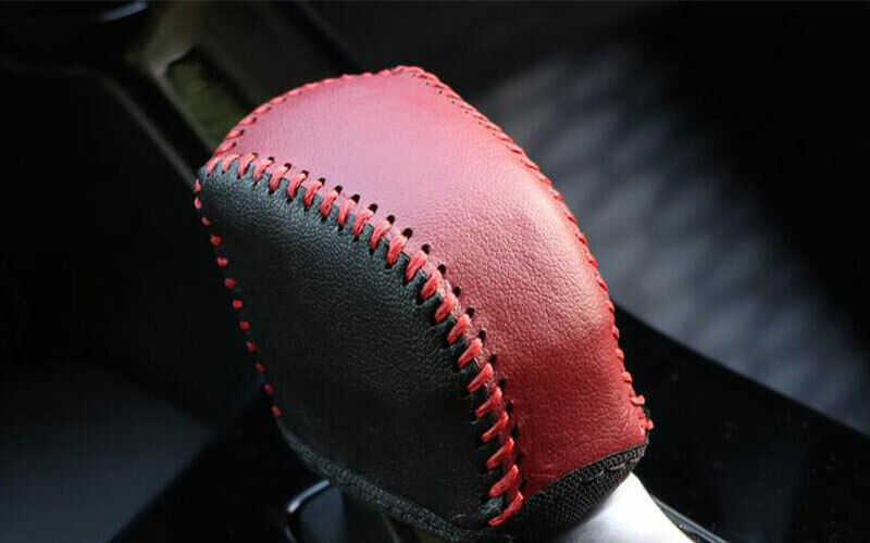 for Hyundai Sonata 2015-2017 Black Inner Gear Shift Box Frame Cover Trim Steel v