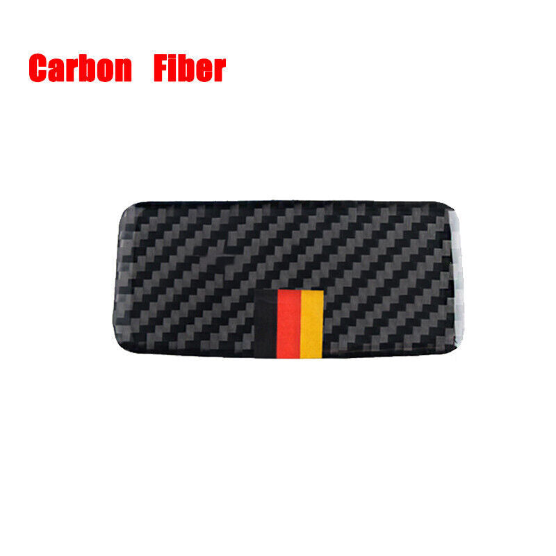 Carbon fiber car storage box handle cover decorative sticker for GLA CLA A 13-18- n