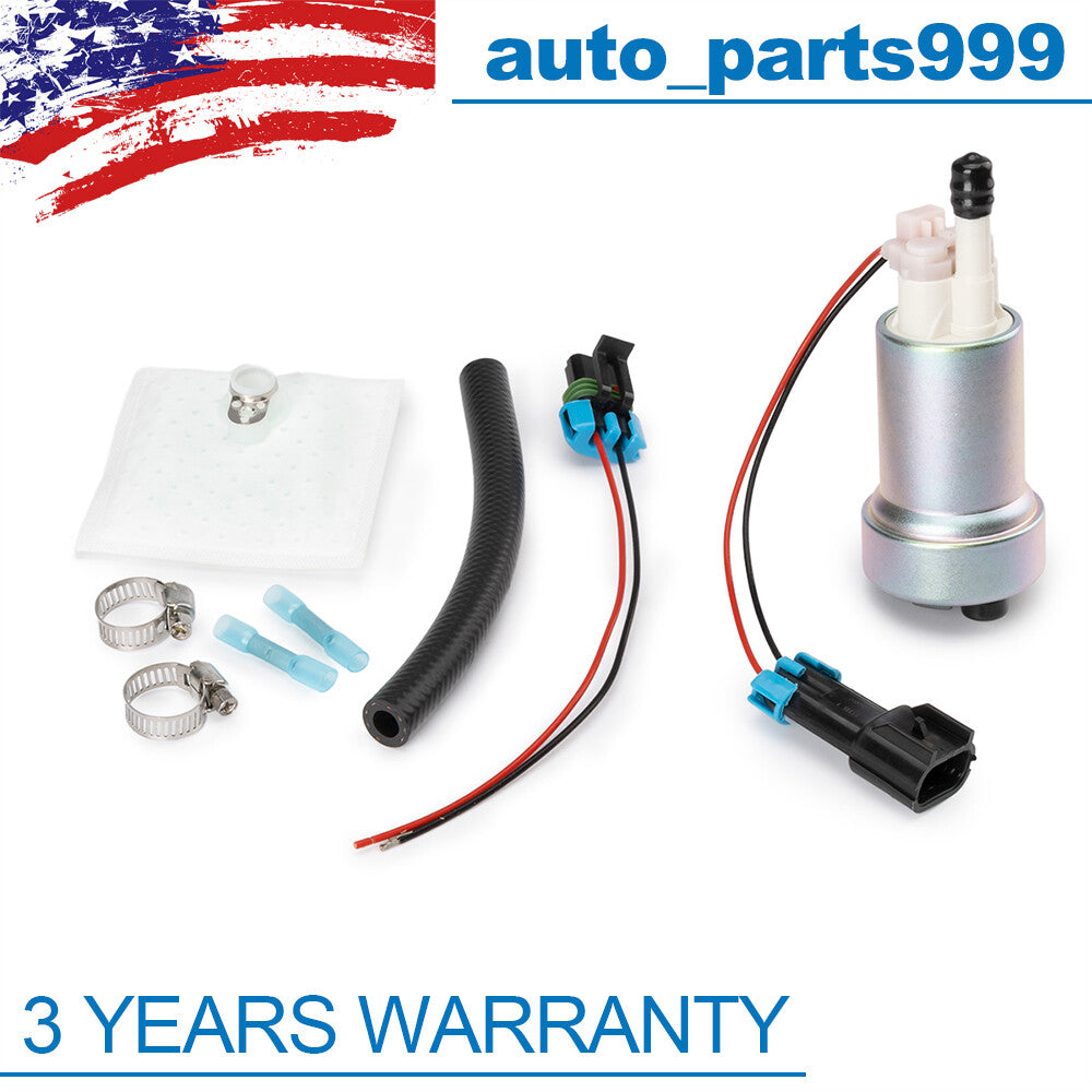 Universal fuel pump F90000267 for Walbro 450 LPH high flow intake tank E85- n