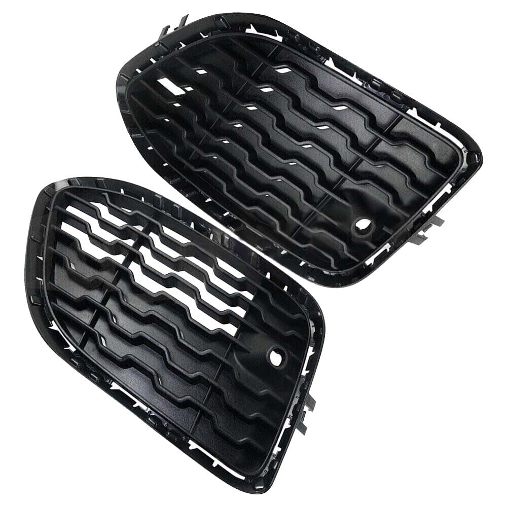 1 Pair Front Bumper Face Bar Grille For X3 xDrive35i 2015-2017 X4 2015-2018 n