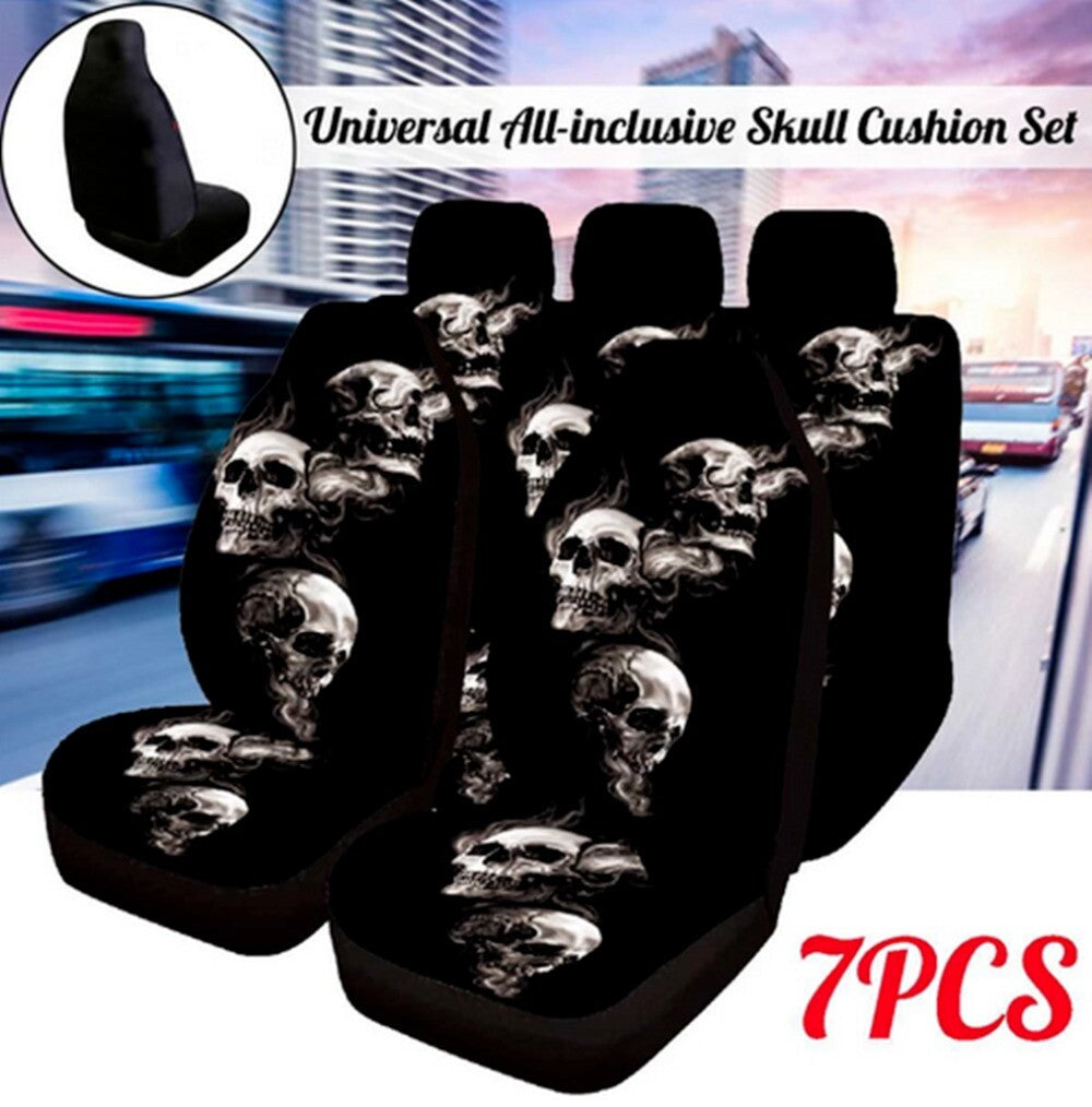 7pcs/set 5 Car for Seat Covers Full Set Front Rear Cushion Protector Breathable New n