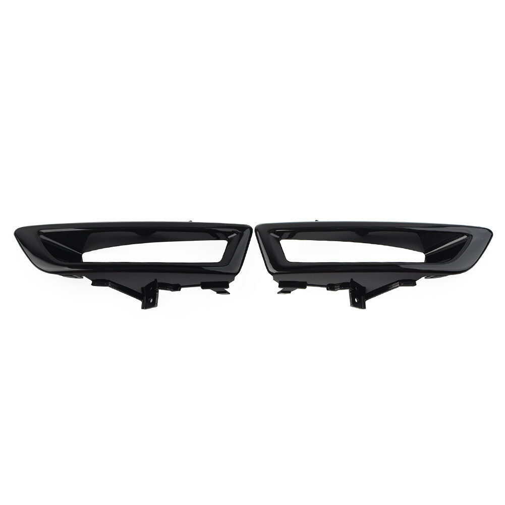 Front Fog Light Lamp Black Cover Trim Fit for Land Rover Discovery Sport 2015-19 16