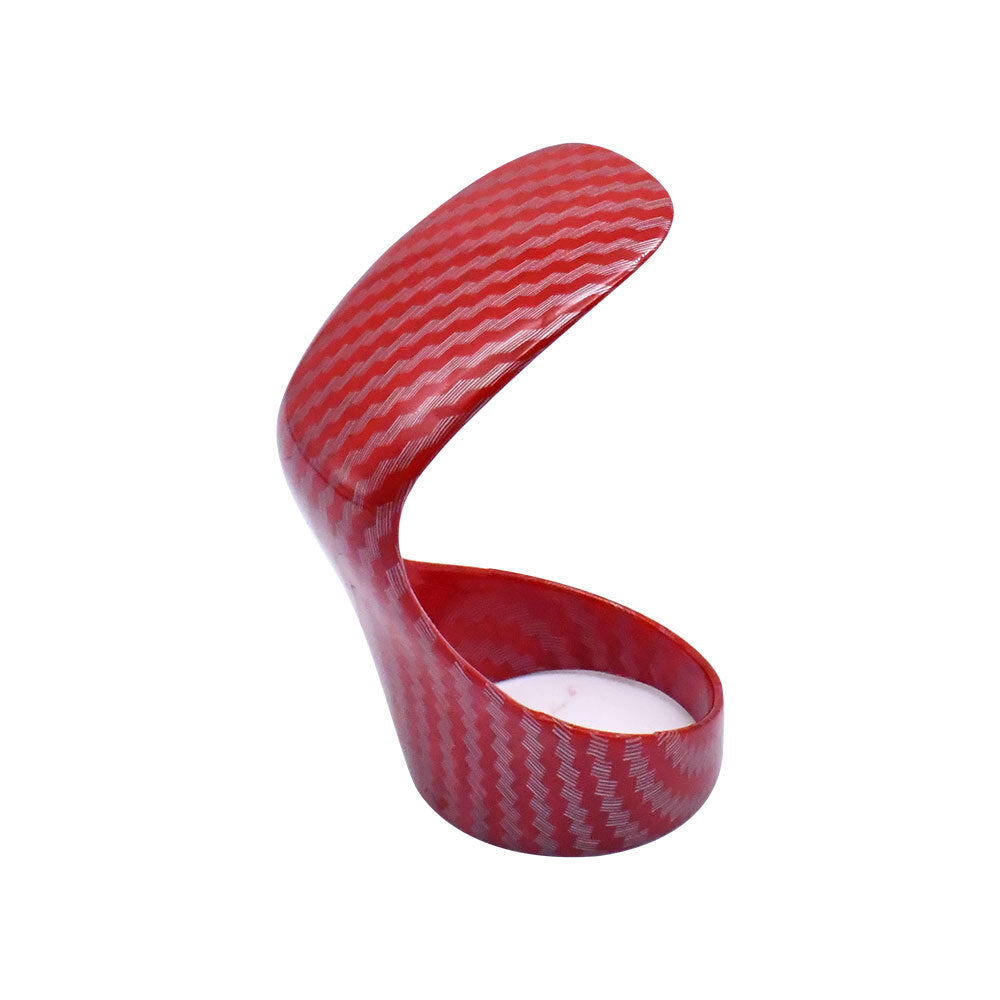 Suitable for 2014-2021 for Lexus IS250/350/200T, carbon fiber red ABS shift knife decorative cover. n