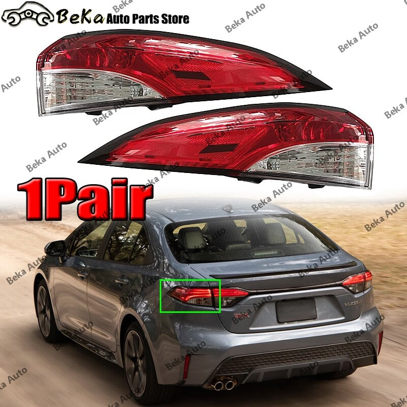 Left Right Side Rear Outer Tail Light Brake Lamp for Toyota for Corolla 2020-2021