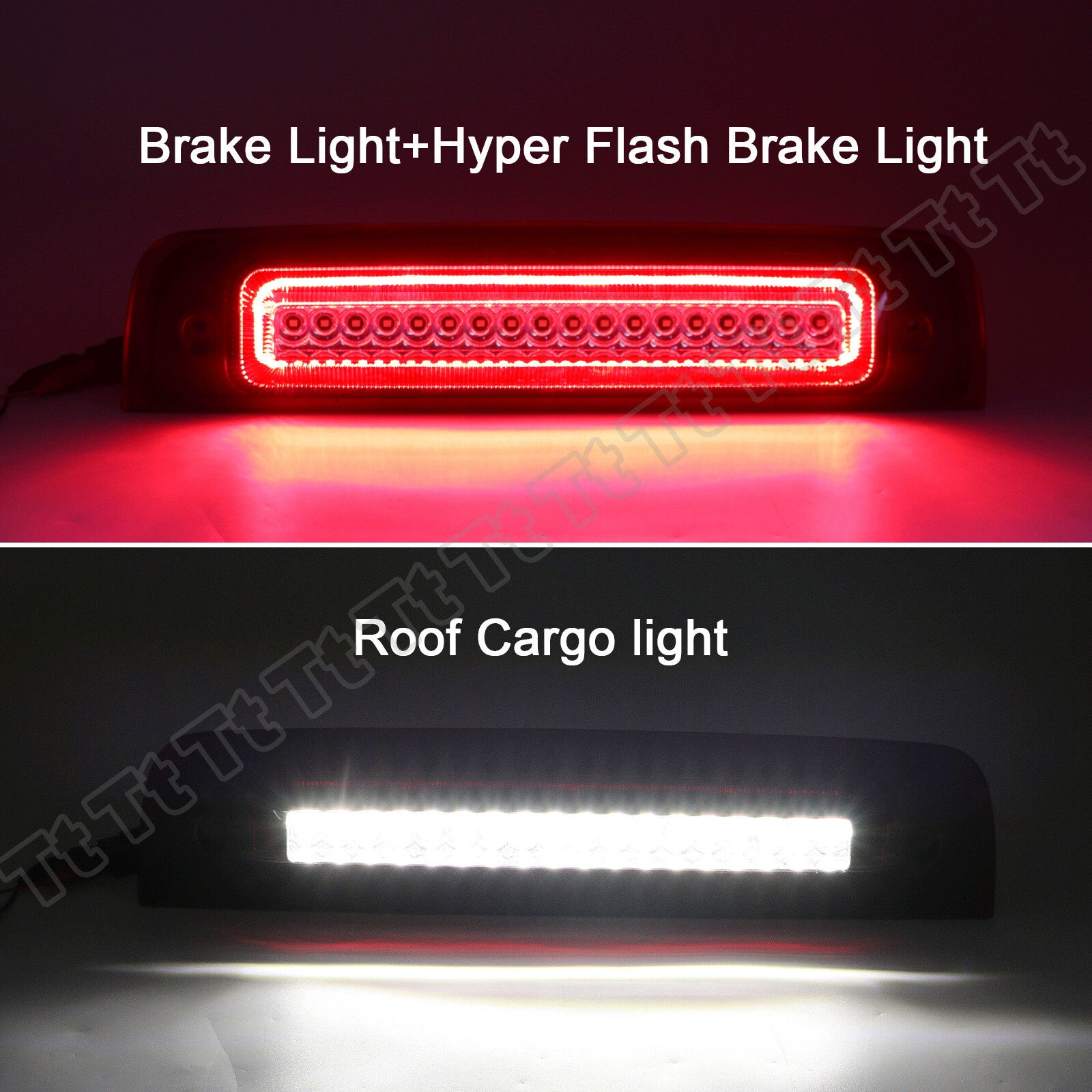 For 09 - 2018 for Dodge for Ram 1500 2500 3500 LED Third Brake License Light Stop Cargo Light - v