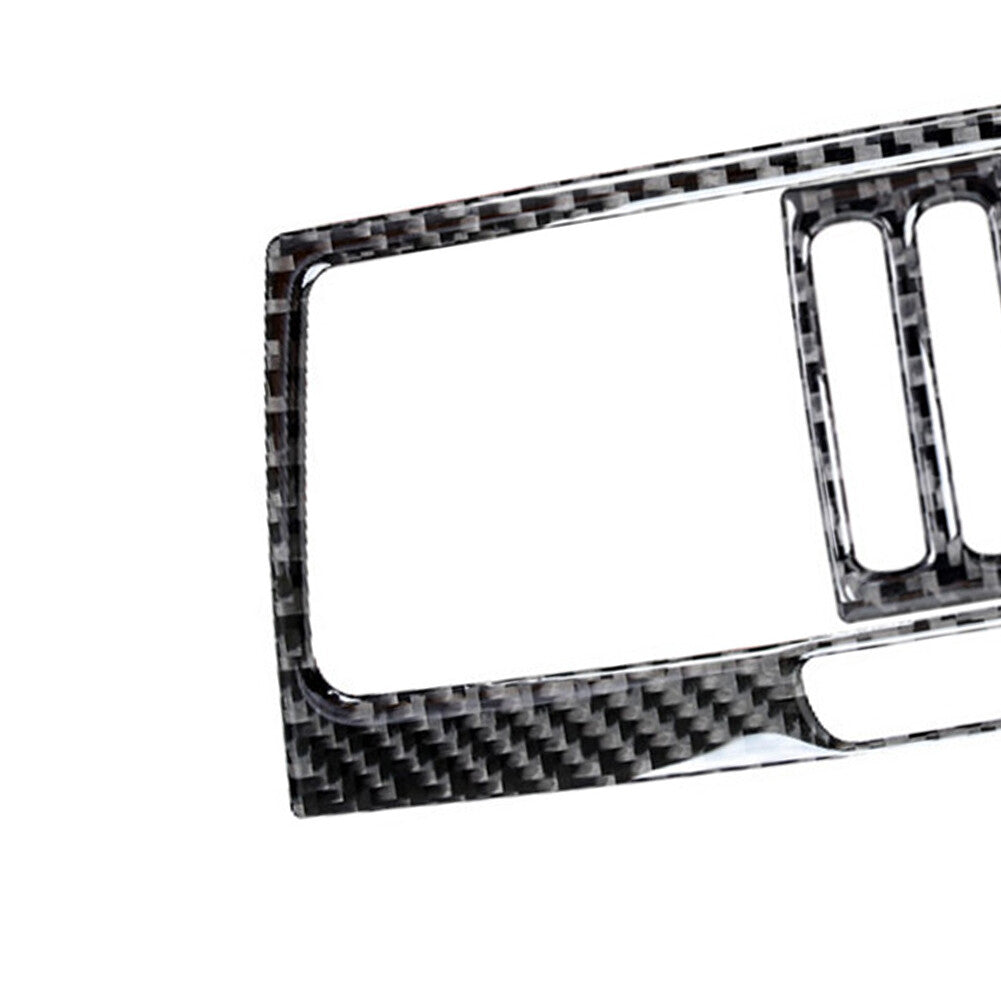 Suitable for Mazda 3 Axela 2019-2023 carbon fiber front bumper fog lampshade decoration- v