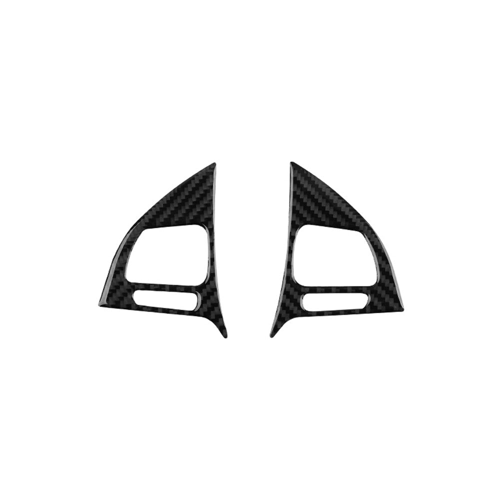 Carbon Fiber Front Window Lift Panel Cover Trim for Honda CRV CR-V 2012-2016 v