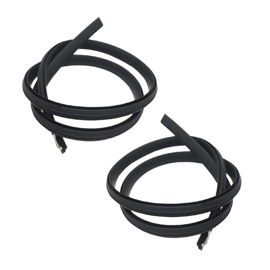 Pack of 2 For 2015-20 for Honda Fit Jazz GK Roof Drip Side Molding Assy Rubber Seal