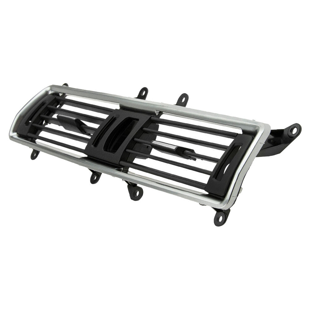 Center Dashboard Air Vent Grille Center Black Chrome For 535i GT xDrive 2011-17