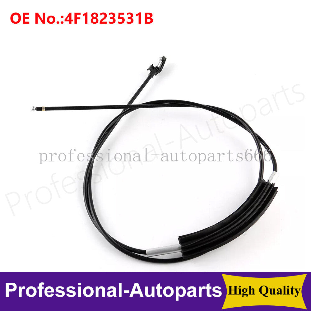 1PCS Engine Hood Latch Release Cable Line Fits ForAudi for A6 Quattro S6 RS6 2008-11