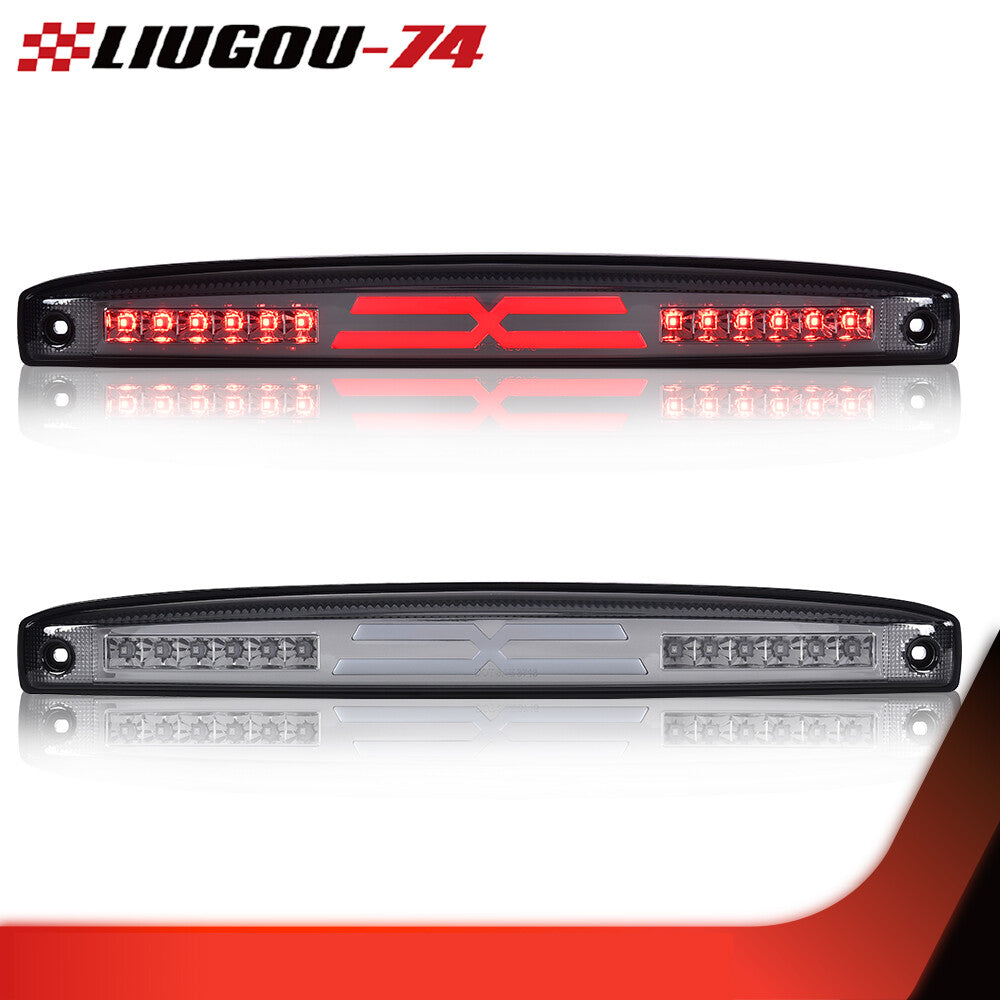 Fits 03-06 for Dodge for Ram Third Brake Light 3D LED Rear Center Tailgate Light - v