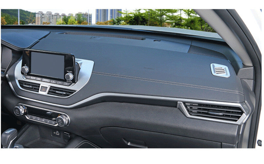 LR AC Air Outlet Vent Cover for Nissan Altima Teana 19-2022 Matte Silver Middle
