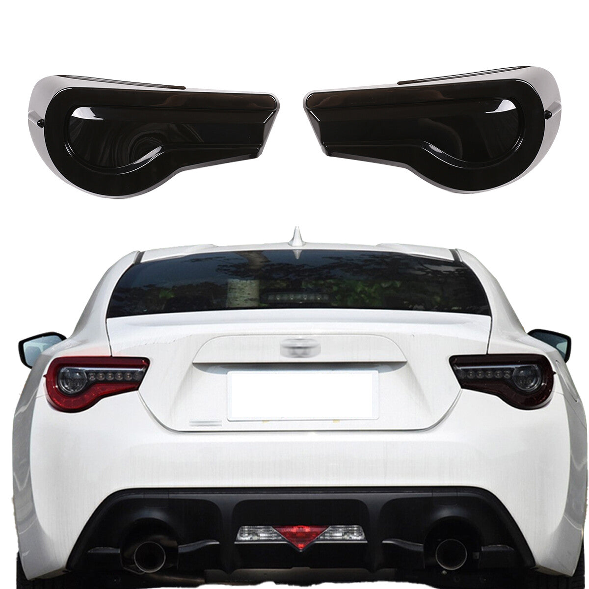 for Benz ML GL GL GLS GLE Class 2 Chrome Side Wing Rear-view Mirror Frame Decorated- v