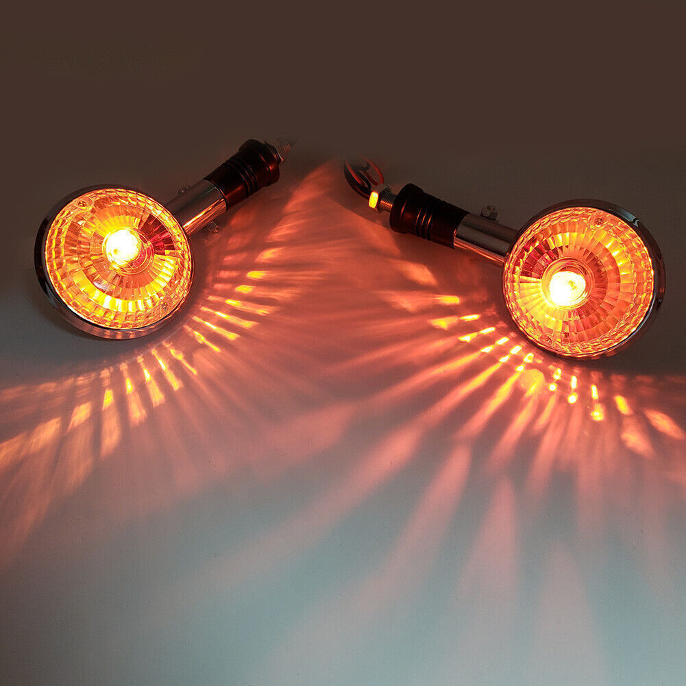 Turn Signal Indicator Light For Vstar XVS XV400 650 1100 1300 V-MAX 1200 Amber Q