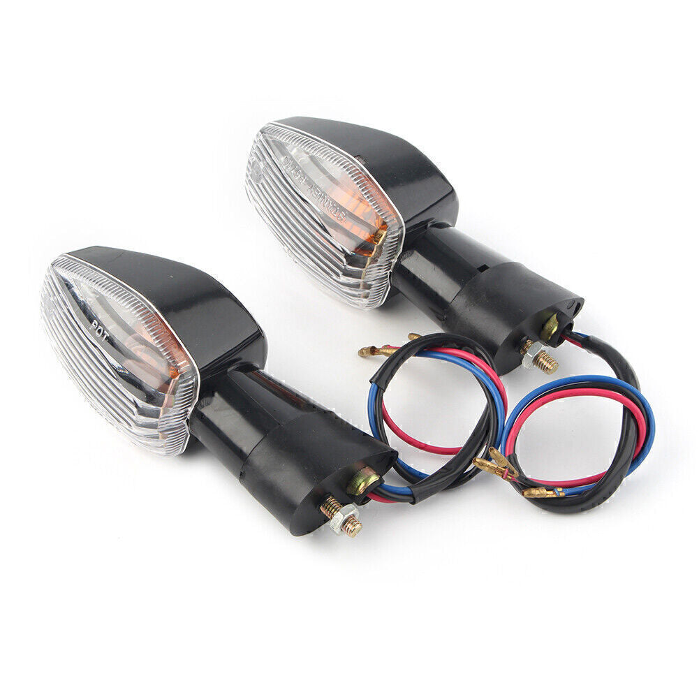 Clear Turn Signal Indicator Light Amber Blinker Fit for Honda CBR600RR 1000RR 954RR Q