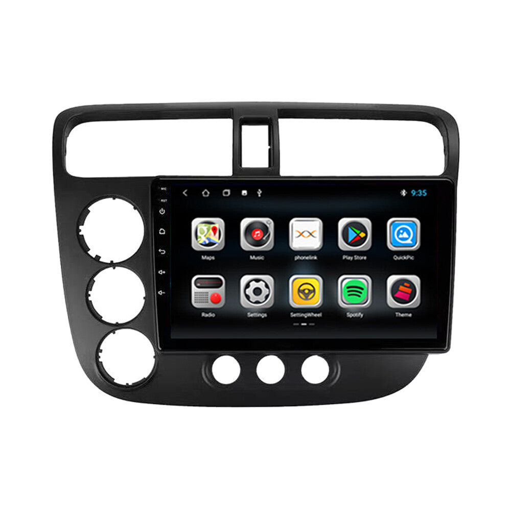 for Honda for Civic 00-06 Android 10.0 2+32G+4G WiFi GPS Navi Radio Stereo Player FM Q