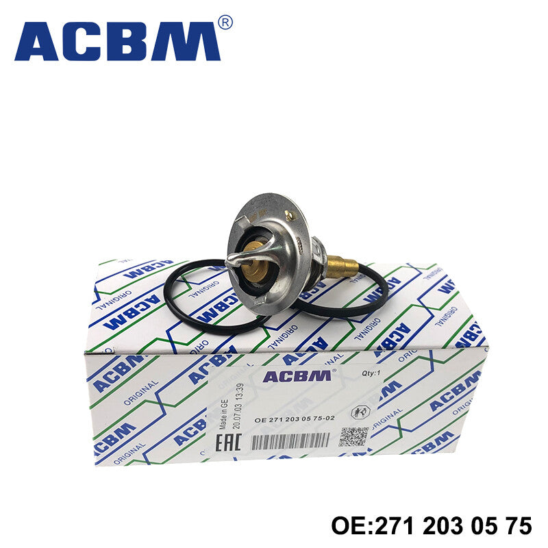 Thermostat & Seal O-Ring for Mercedes C230 2003-2005 2712000015 Q