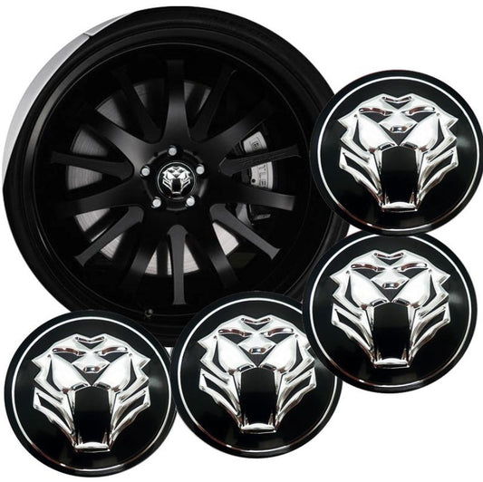4 Piece Car Tire Valve Cover Stem Air Dust Cover Dustproof Black Nail for Jeep for Mini - v