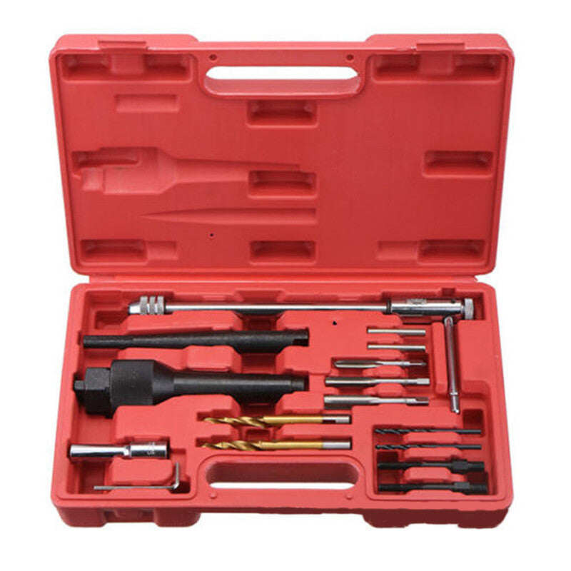 Car Broken Light Plug Removal Tool Kit 8mm 10mm Repair 1/4 - 28 UNF Hexagonal - n