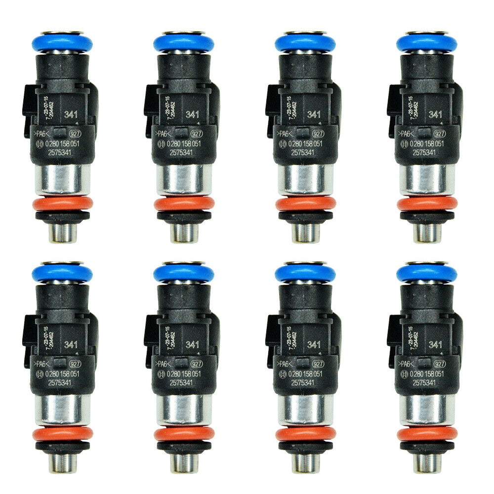 8pcs 42LB Fuel Injectors for 06-2015 for Corvette LS3 L99 Camaro SS 0280158051