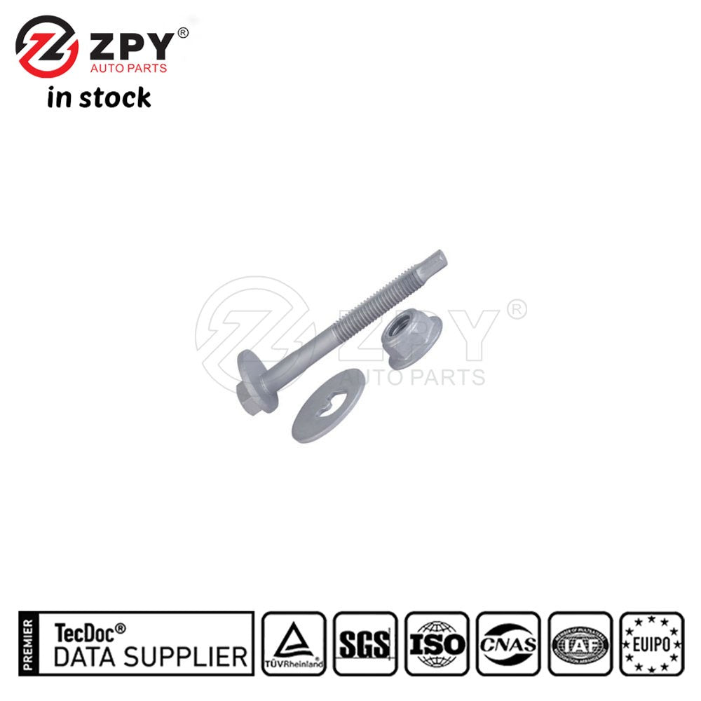 ZPY Rear Upper Eccentric Bolt Kit Camber Alignment Fit for VW Atlas for Jetta Q