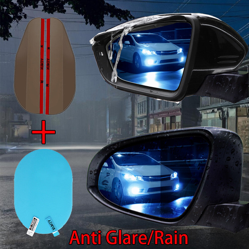Mirror Rearview Rain Protective Film Sticker Anti - Fog Car Shield Rain Visor