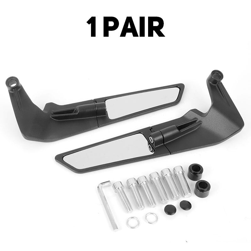 Motorcycle Fixed Wing Rear View Mirrors for Honda CBR600RR CBR1000RR CBR900RR