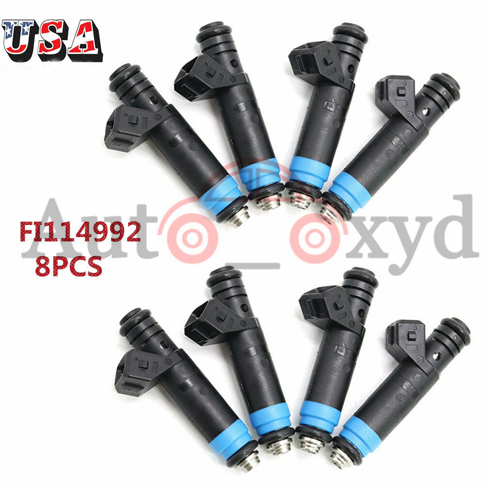 8XFuel Injectors for Ford for Mustang 80LB 850CC High Impedance EV1 110324 FI114992